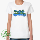 Женская футболка органик