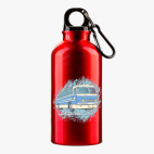 Металлическая бутылка 400 мл UV-DTF