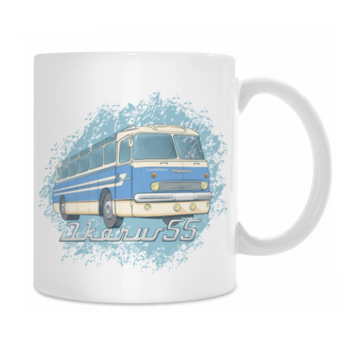 Кружка с принтом IKARUS 55