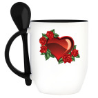 Кружка с ложкой