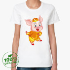 Женская футболка органик