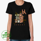 Женская футболка органик