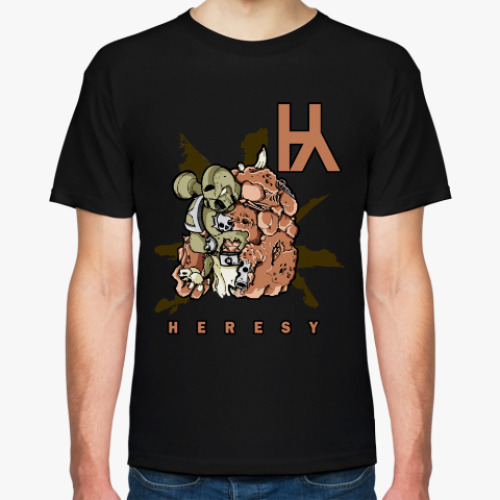 Футболка с принтом Ересь