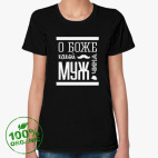 Женская футболка органик