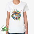 Женская футболка органик