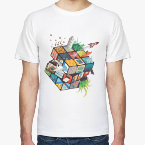 Футболка с принтом Кубик Рубика | Спидкубинг