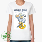 Женская футболка органик