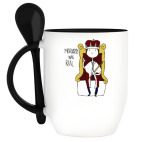 Кружка с ложкой