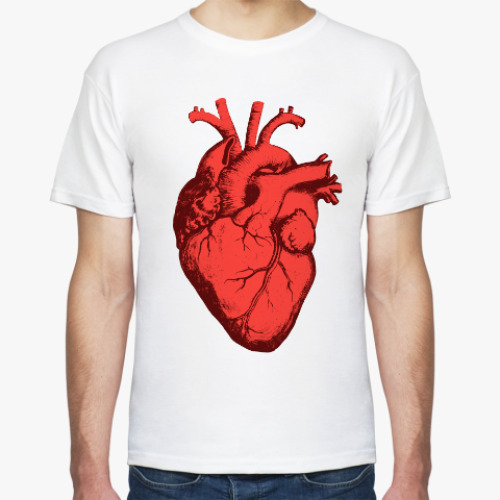 Футболка с принтом Сердце