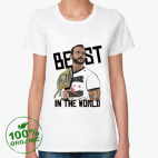 Женская футболка органик