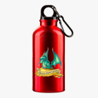 Металлическая бутылка 400 мл UV-DTF