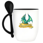 Кружка с ложкой