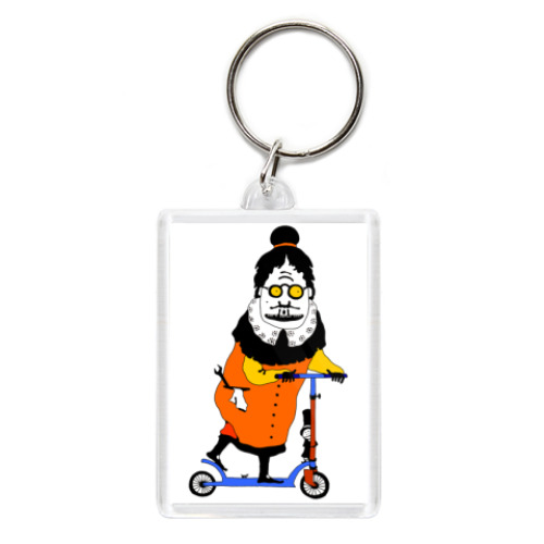 Брелок с принтом  'Самокат'