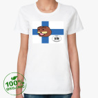 Женская футболка органик