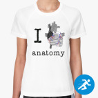 Женская спортивная футболка