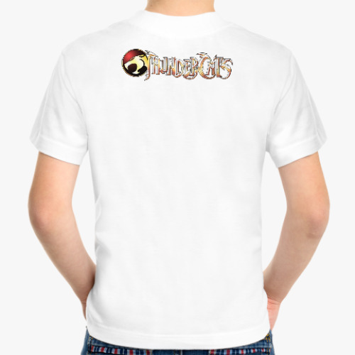 Детская футболка с принтом Громовые коты, ThunderCats