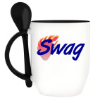 Кружка с ложкой