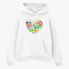 Толстовка худи оверсайз