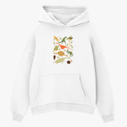 Толстовка худи оверсайз