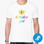 Мужская спортивная футболка