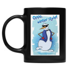 Кружка цветная UV-DTF