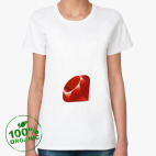 Женская футболка органик