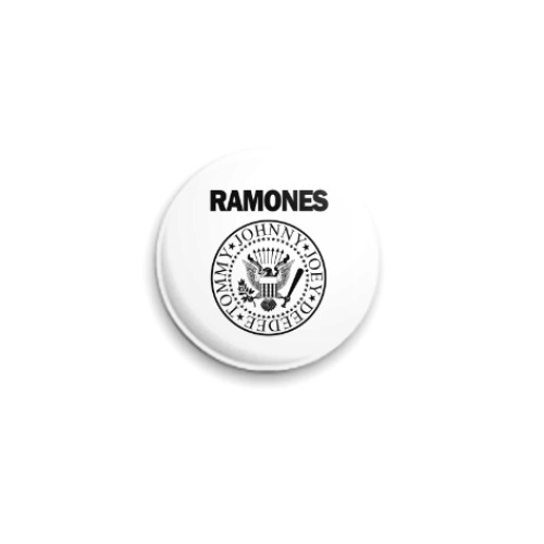 Значок 25мм Ramones
