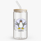 Банка с бамбуковой крышкой