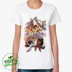 Женская футболка органик