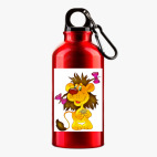 Металлическая бутылка 400 мл UV-DTF