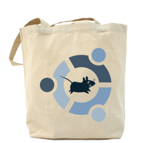 Сумка шоппер с принтом Xubuntu