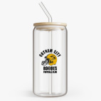 Банка с бамбуковой крышкой