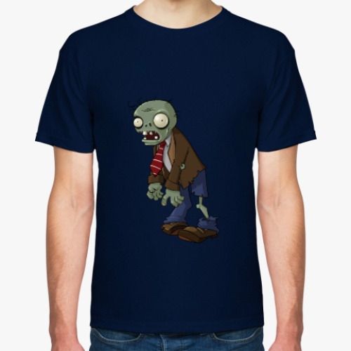 Футболка с принтом Зомби