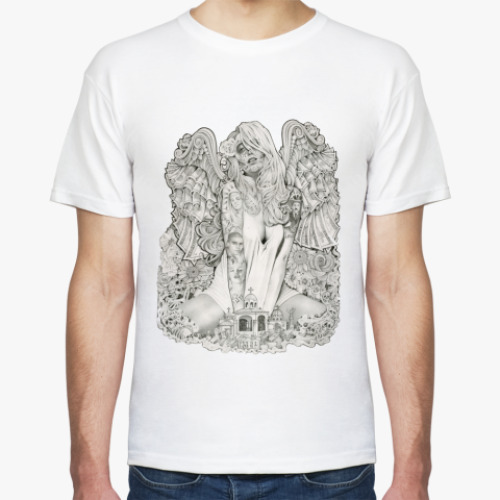 Футболка с принтом Money Angel