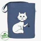 Кот с паучком