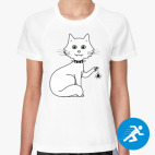 Женская спортивная футболка