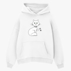 Толстовка худи оверсайз