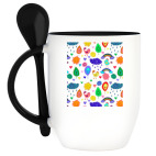 Кружка с ложкой