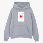 Толстовка худи оверсайз