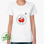 Женская футболка органик