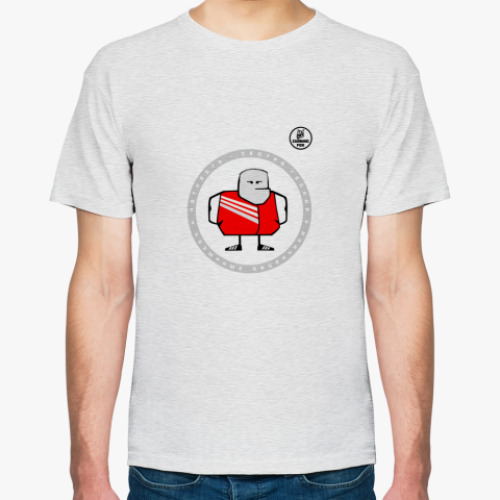 Футболка с принтом хулиган