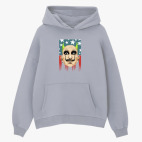 Толстовка худи оверсайз