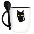 Кружка с ложкой