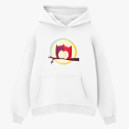 Толстовка худи оверсайз