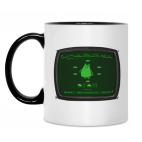 Кружка двухцветная