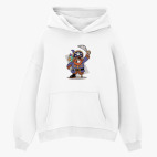 Толстовка худи оверсайз