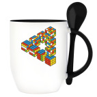 Кружка с ложкой