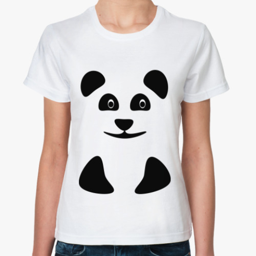 Классическая футболка  Панда