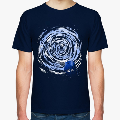 Футболка с принтом Тардис