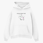 Толстовка худи оверсайз